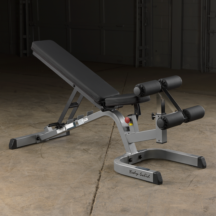 Body-Solid Heavy Duty Flat Incline Decline Bench GFID71