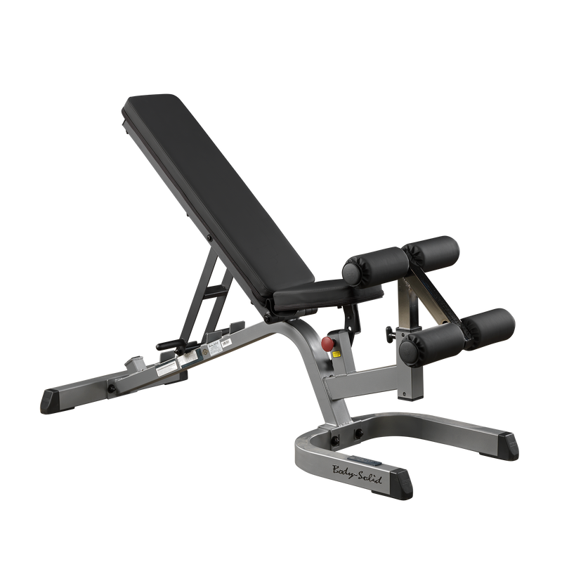 Body-Solid Heavy Duty Flat Incline Decline Bench GFID71B