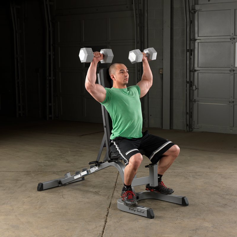 Body-Solid Heavy Duty Flat Incline Decline Bench GFID71B