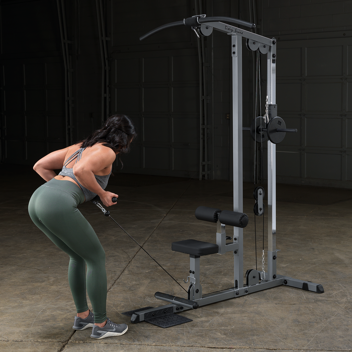 Body-Solid Pro Lat Pulldown & Low Row Machine GLM83