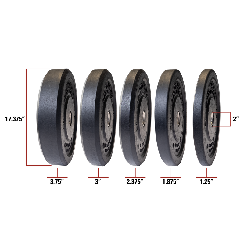 Body-Solid Premium Bumper Plates OBPH