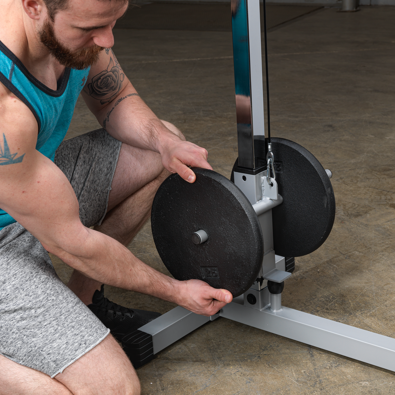 Powerline By Body-Solid Lat Pulldown & Low Row Machine PLM180X