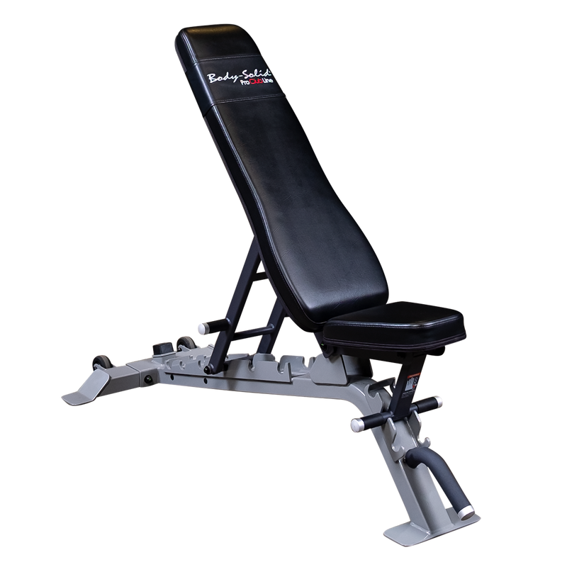 Body-Solid Pro Clubline Adjustable Bench (Silver) SFID325