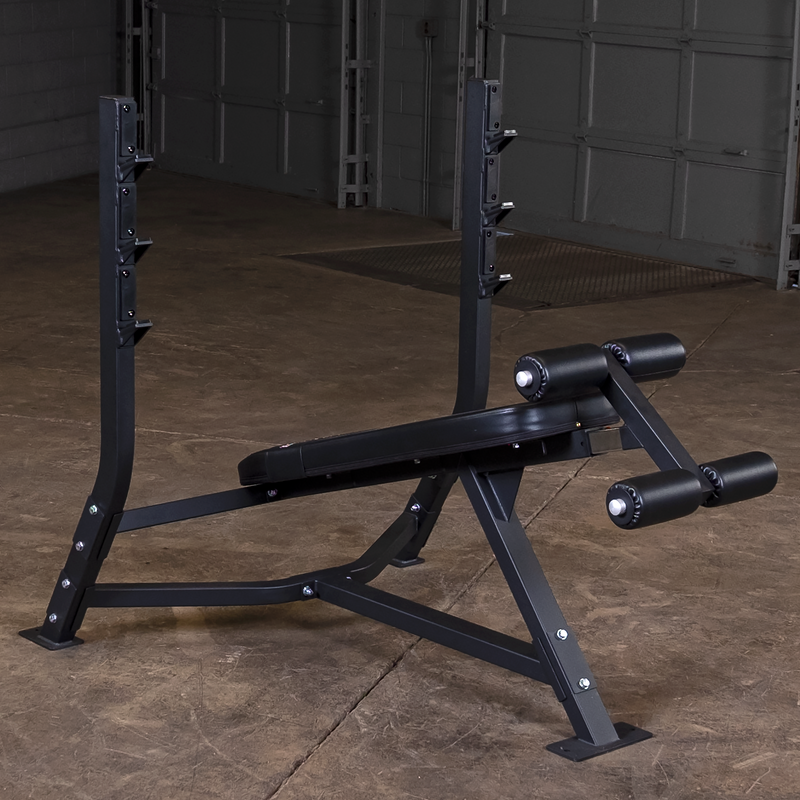 Body-Solid Pro Clubline Decline Olympic Bench SODB250