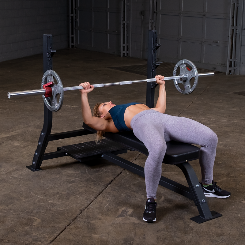 Body-Solid Pro Clubline Flat Olympic Bench SOFB250