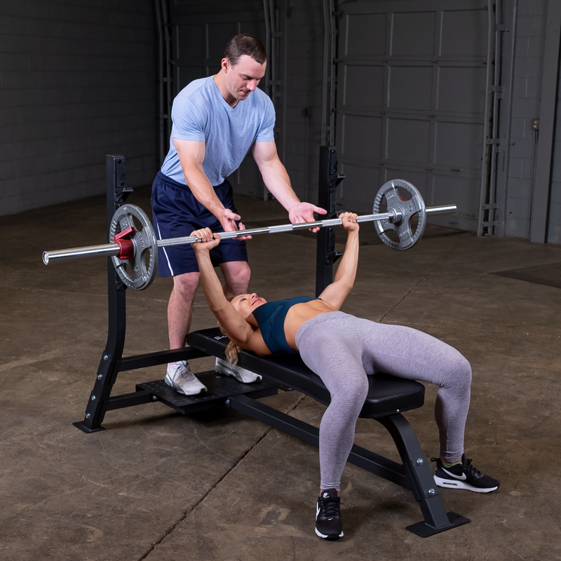 Body-Solid Pro Clubline Flat Olympic Bench SOFB250