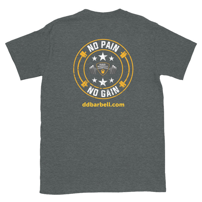 Short-Sleeve NO PAIN NO GAIN Unisex T-Shirt